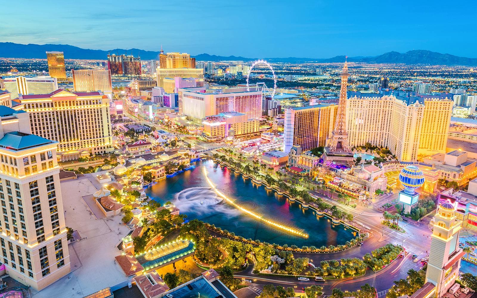 Tickets voor het uitkijkplatform op de Eiffeltoren in Las Vegas