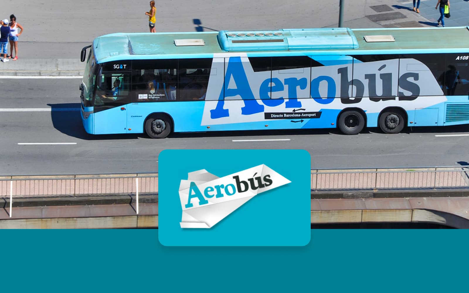 Aerobus-tickets: luchthaven van Barcelona van/naar Plaça Catalunya